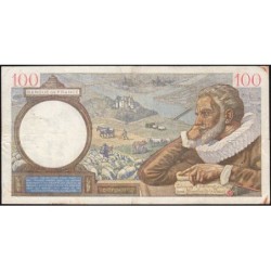 F 26-40 - 07/11/1940 - 100 francs - Sully - Série T.16210 - Etat : TB+