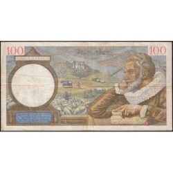 F 26-47 - 20/02/1941 - 100 francs - Sully - Série D.19382 - Etat : TB+