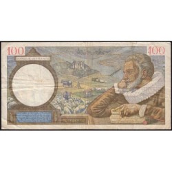 F 26-47 - 20/02/1941 - 100 francs - Sully - Série T.19382 - Etat : TB