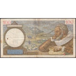 F 26-47 - 20/02/1941 - 100 francs - Sully - Série B.19619 - Etat : TB-