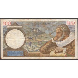 F 26-49 - 03/04/1941 - 100 francs - Sully - Série V.20192 - Etat : TB-