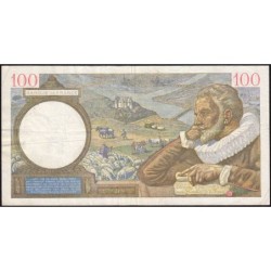 F 26-52 - 21/05/1941 - 100 francs - Sully - Série U.21728 - Etat : TB+