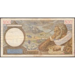 F 26-53 - 05/06/1941 - 100 francs - Sully - Série P.22124 - Etat : TB-