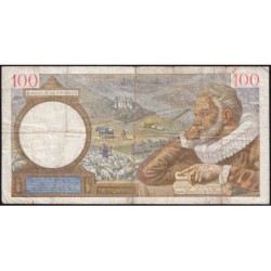 F 26-54 - 19/06/1941 - 100 francs - Sully - Série P.23008 - Etat : TB-