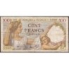 F 26-55 - 10/07/1941 - 100 francs - Sully - Série X.23402 - Etat : B+