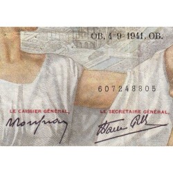 F 26-57 - 04/09/1941 - 100 francs - Sully - Série Z.24290 - Etat : TB+