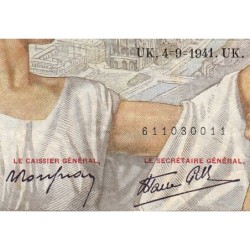 F 26-57 - 04/09/1941 - 100 francs - Sully - Série F.24442 - Etat : TB
