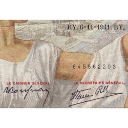 F 26-60 - 06/11/1941 - 100 francs - Sully - Série N.25823 - Etat : TB+