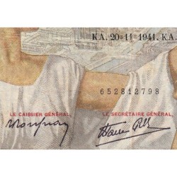 F 26-61 - 20/11/1941 - 100 francs - Sully - Série N.26113 - Etat : TB