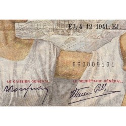 F 26-62 - 04/12/1941 - 100 francs - Sully - Série F.26481 - Etat : TB