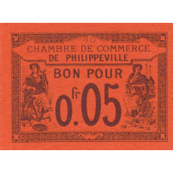 Algérie - Philippeville 142-12 - 0,05 franc - 07/10/1915 - Etat : NEUF