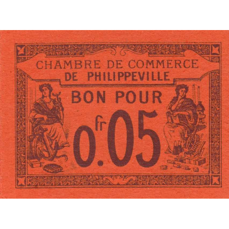 Algérie - Philippeville 142-12 - 0,05 franc - 07/10/1915 - Etat : NEUF