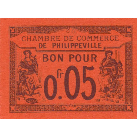 Algérie - Philippeville 142-12 - 0,05 franc - 07/10/1915 - Etat : NEUF