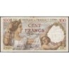 F 26-64 - 08/01/1942 - 100 francs - Sully - Série G.27863 - Etat : TB