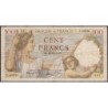 F 26-70 - 23/04/1942 - 100 francs - Sully - Série X.30370 - Etat : TB-