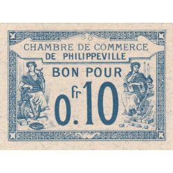Algérie - Philippeville 142-13 - 0,10 franc - 07/10/1915 - Etat : NEUF