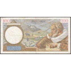 F 26-55 - 10/07/1941 - 100 francs - Sully - Série Q.23018 - Etat : TTB