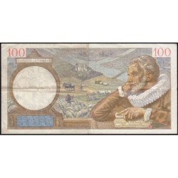 F 26-56 - 31/07/1941 - 100 francs - Sully - Série Y.23669 - Etat : TTB-