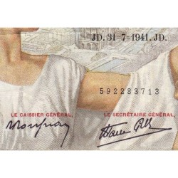 F 26-56 - 31/07/1941 - 100 francs - Sully - Série J.23692 - Etat : TTB-