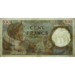 F 26-56 - 31/07/1941 - 100 francs - Sully - Série J.23692 - Etat : TTB-