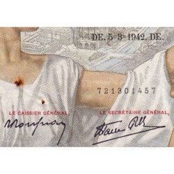 F 26-67 - 05/03/1942 - 100 francs - Sully - Série B.28853 - Etat : TTB-