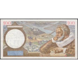 F 26-68 - 19/03/1942 - 100 francs - Sully - Série U.29615 - Etat : TTB+