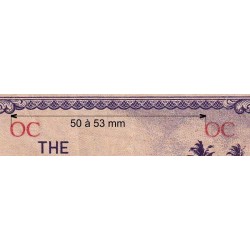 Océanie - Gouvernement Japonais - Pick 1a - 1/2 shilling - Série OC - 1942 - Etat : TB+