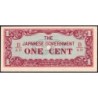 Birmanie - Gouvernement Japonais - Pick 9b - 1 cent - Série B/AD - 1942 - Etat : NEUF