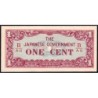 Birmanie - Gouvernement Japonais - Pick 9b - 1 cent - Série B/AG - 1942 - Etat : NEUF