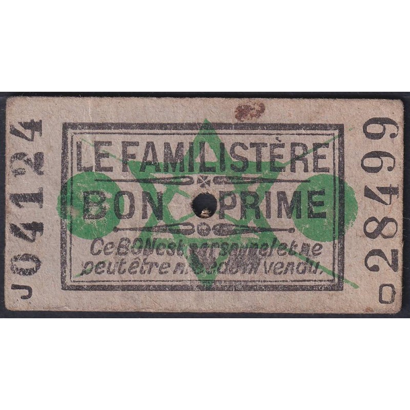 51 - Reims - Le Familistère - Bon prime - 1939/1945 - Série D J - Etat : TTB