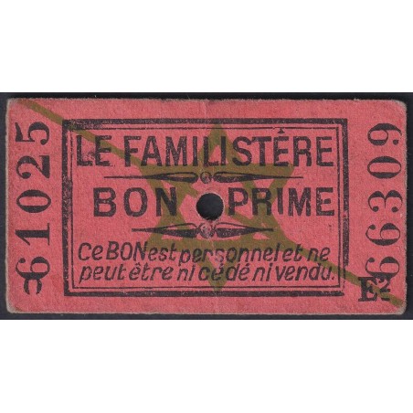 51 - Reims - Le Familistère - Bon prime - 1939/1945 - Série E2 O - Etat : SUP