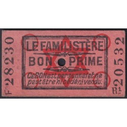 51 - Reims - Le Familistère - Bon prime - 1939/1945 - Série R1 F - Etat : SUP+