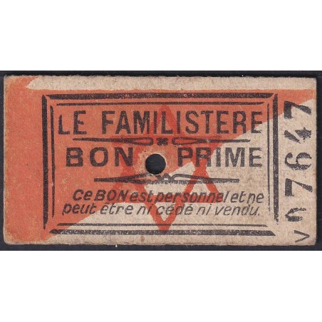 51 - Reims - Le Familistère - Bon prime - 1939/1945 - Série V - Etat : SPL