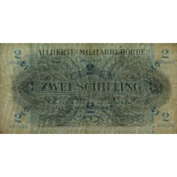 Autriche - Pick 104b - 2 schilling - Série 1944 - Etat : SUP