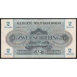 Autriche - Pick 104b - 2 schilling - Série 1944 - Etat : SUP