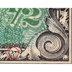 Allemagne - Occupation alliée - Pick 191a - 1/2 mark - 1944 - Etat : TB