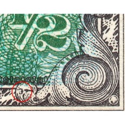 Allemagne - Occupation alliée - Pick 191a - 1/2 mark - 1944 - Etat : TTB