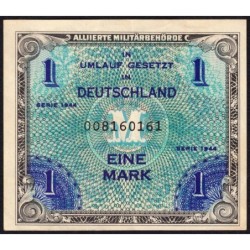 Allemagne - Occupation alliée - Pick 192a - 1 mark - 1944 - Etat : TTB+