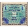 Allemagne - Occupation alliée - Pick 192a - 1 mark - 1944 - Etat : TTB+