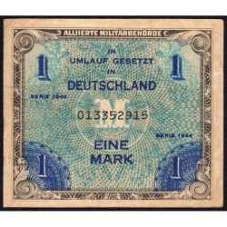 Allemagne - Occupation alliée - Pick 192a - 1 mark - 1944 - Etat : TB+