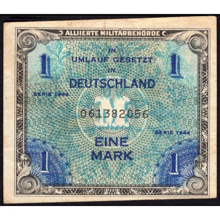 Allemagne - Occupation alliée - Pick 192a - 1 mark - 1944 - Etat : TB+