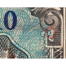 Allemagne - Occupation alliée - Pick 194a - 10 mark - 1944 - Etat : TB-