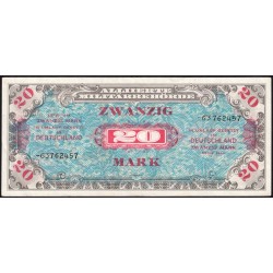 Allemagne - Occupation soviétique - Pick 195d - 20 mark - 1944 - Etat : TTB+