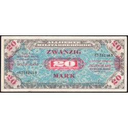 Allemagne - Occupation soviétique - Pick 195d - 20 mark - 1944 - Etat : TTB+