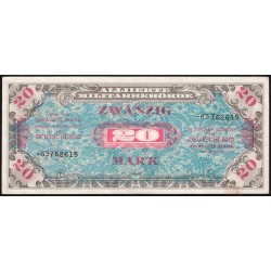 Allemagne - Occupation soviétique - Pick 195d - 20 mark - 1944 - Etat : TTB+