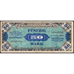 Allemagne - Occupation alliée - Pick 196a - 50 mark - 1944 - Etat : TB