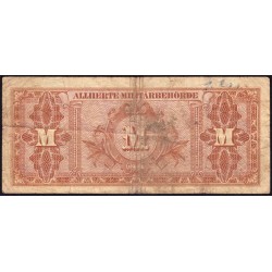 Allemagne - Occupation alliée - Pick 197a - 100 mark - 1944 - Etat : TB-