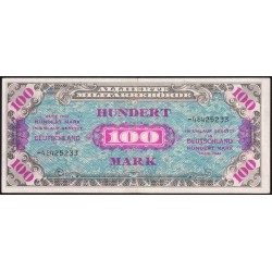 Allemagne - Occupation soviétique - Pick 197d - 100 mark - 1944 - Etat : TTB+