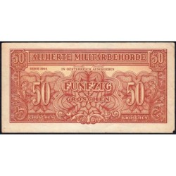 Autriche - Pick 102b - 50 groschen - Série 1944 - Etat : TTB+