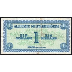 Autriche - Pick 103a - 1 schilling - Série 1944 - Etat : TB+